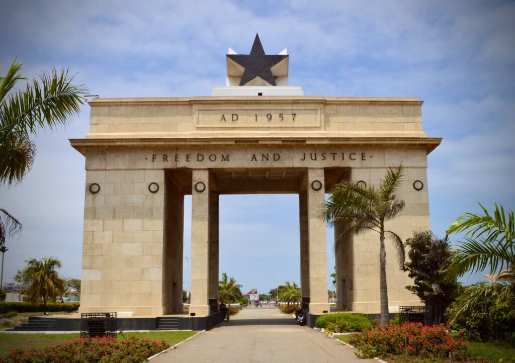 Black Star Square in Ghana